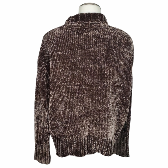 CYNTHIA ROWLEY Super Soft Sweater Brown Size M - Picture 4 of 9